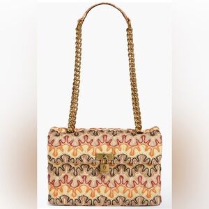 Kurt Geiger NWT Brixton Embroidered Shoulder Bag